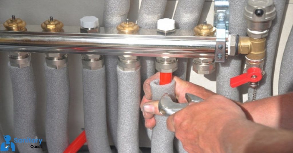 Insulate water pipes