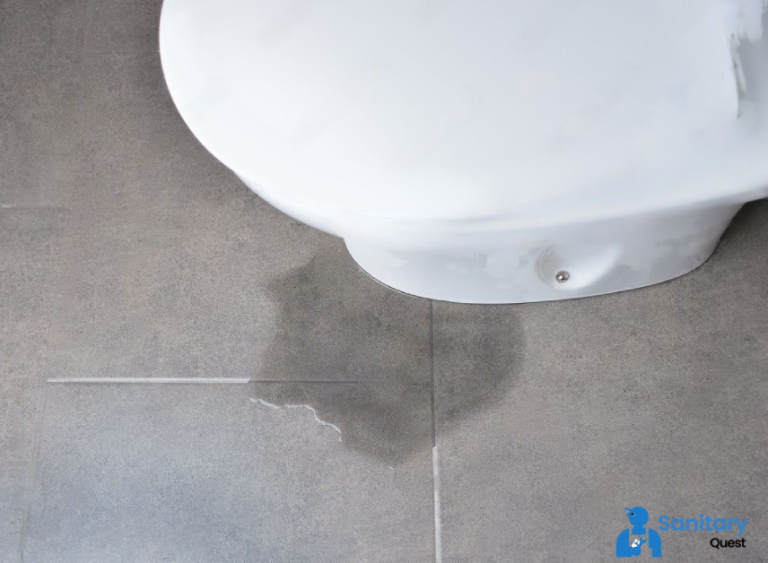 What are the causes of toilet flange leaks?