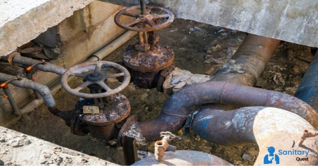 Decaying Municipal Water Pipes